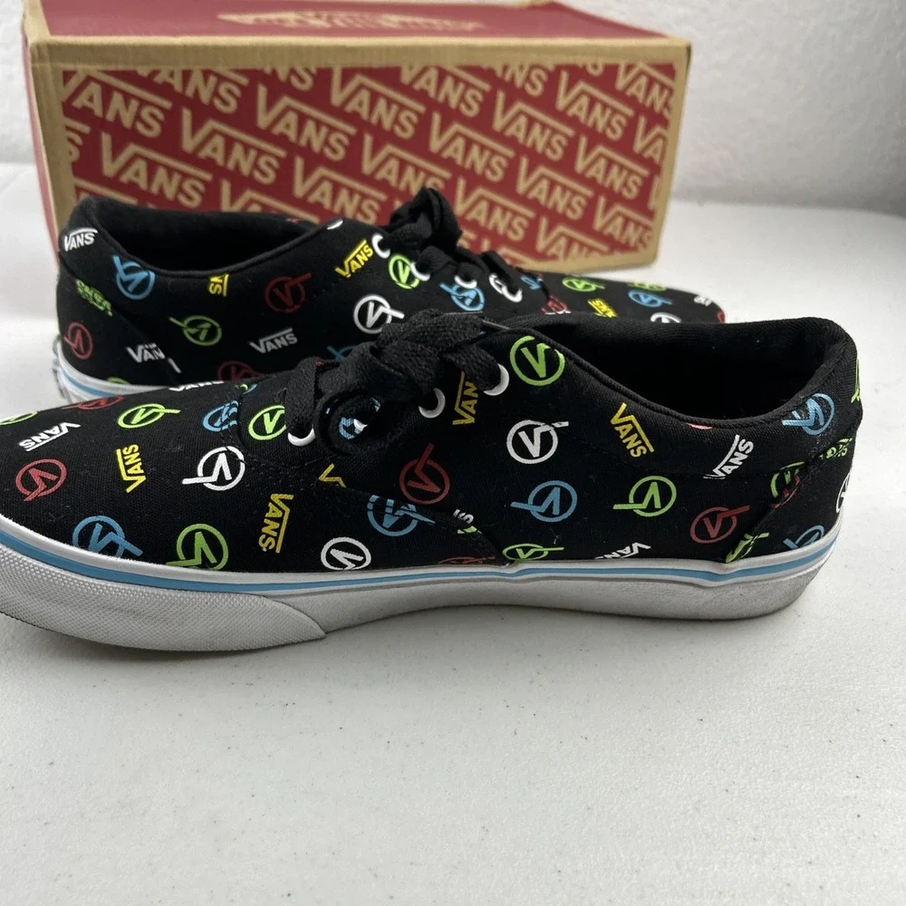 Vans Doheny‎ Rainbow Logo Low Top Lace-ups Women's 6.5 W/Box